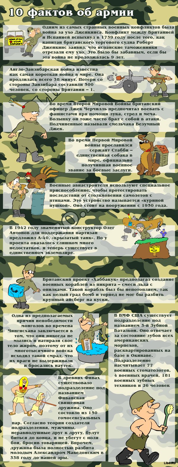 10 фактов об армии 10 фактов об армии
